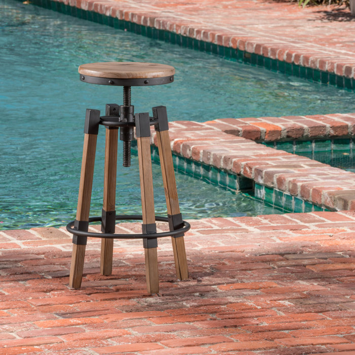 Home Loft Concept Höhenverstellbarer Barhocker & Bewertungen | Wayfair.de